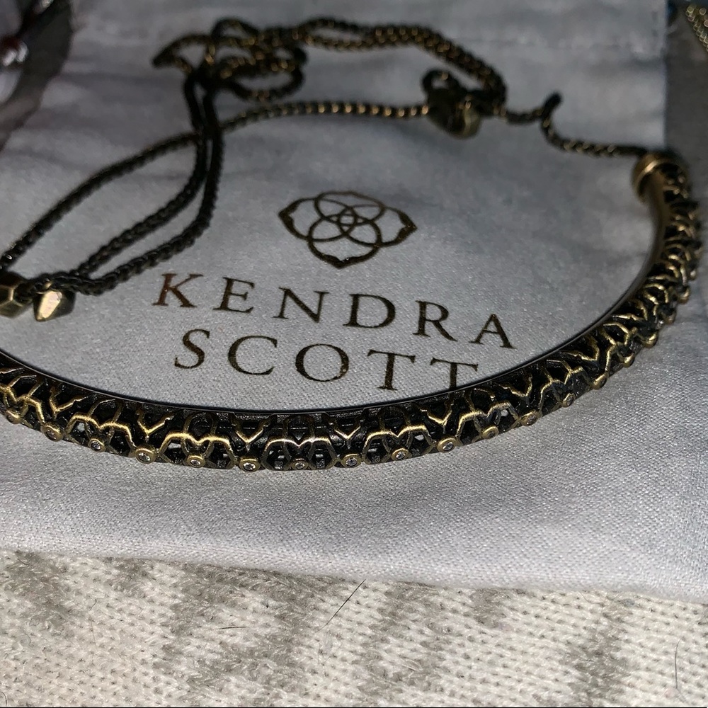 Kendra Scott Lucy Choker In Antique Brass View 3